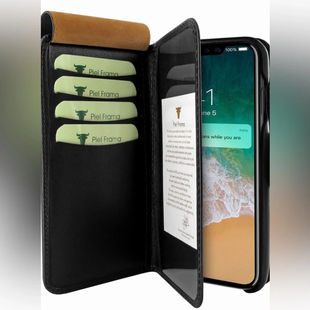 Piel Frama IPhone X/Xs Leather Crocodile Case